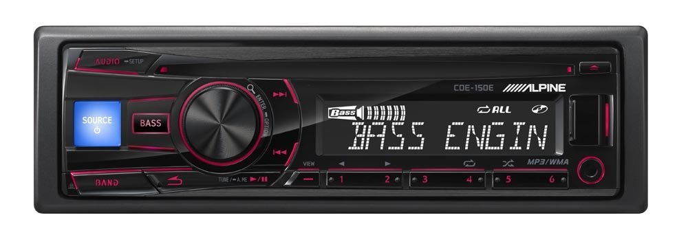 Alpine CDE-170E CD USB AUX NZ Tuners 2x Pre Outs Car Stereo - Sound Around
