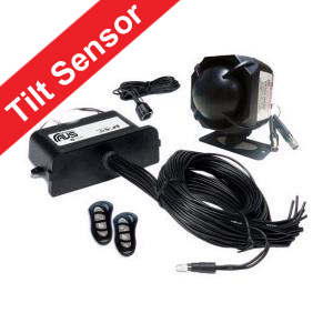 AVS S5 Car Alarm Including The Digital Tilt Sensor For Wheel & Tow Protection Installed