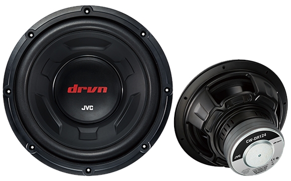 JVC CW-DR124 12" Single Voice Coil 1800 Watt Peak Power