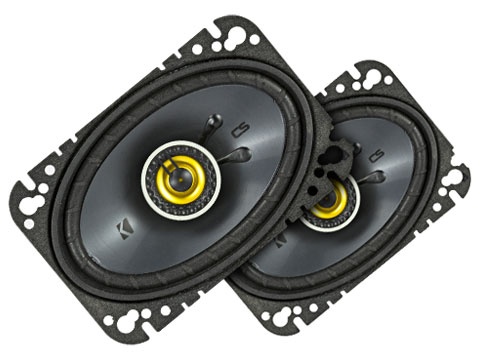 Kicker CSC46 150w 4 x 6" Coaxial Speakers