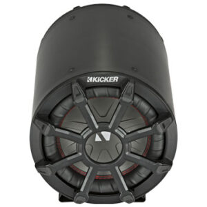 Kicker CWTB8 300w RMS 8" Loaded Enclosure with Additional 8" Passive Radiator