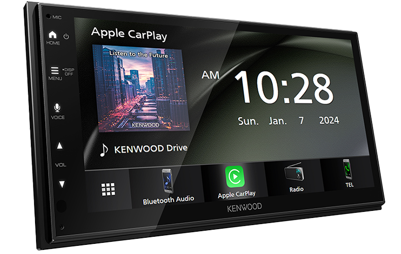 Kenwood DMX5023S 6.8" Bluetooth Touchscreen Receiver wired Apple Carplay/Android Auto