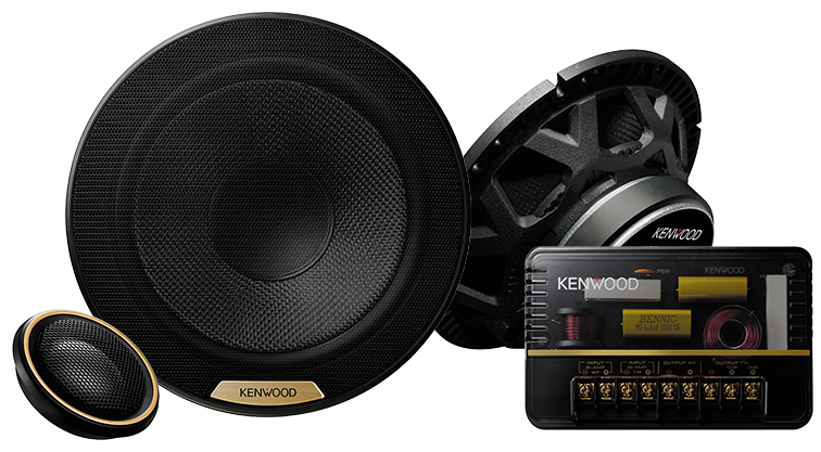 Kenwood KFC-XH170C 6 - 6 1/2" 3 Ohm 300w Component Speakers