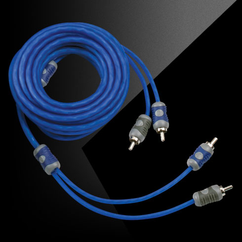 Kicker KI21 K-Series 1 Meter 2-Channel Copper RCA Signal Cable