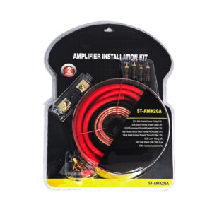 ST-AMK2GA 2 Gauge Amplifier Wiring Kit with Flexible PVC
