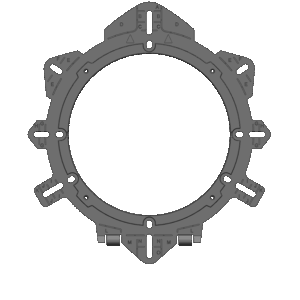 Multi Fit 6 - 6 1/2" Speaker Spacers: