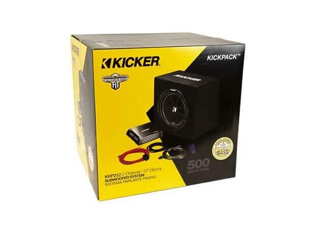 Kicker KKP212 Complete 12" Complete Bass Package